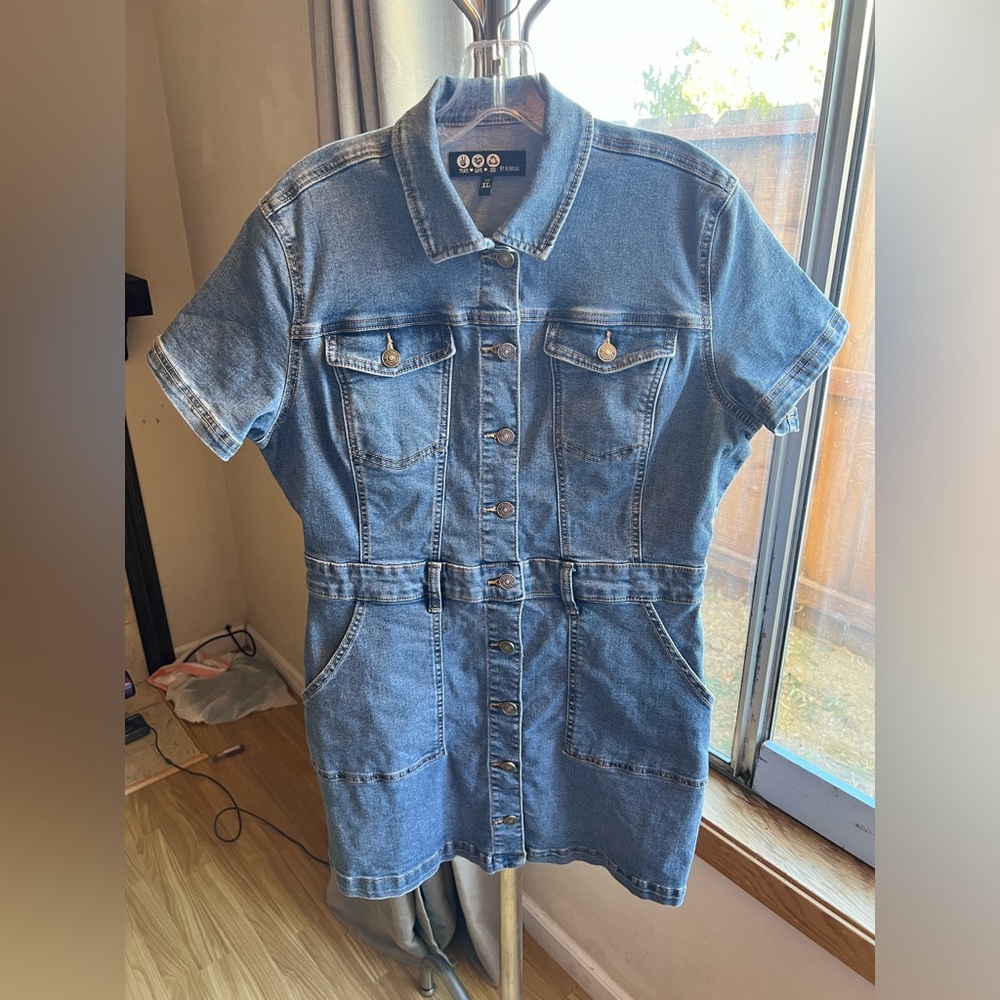 Denim dress Sz XL